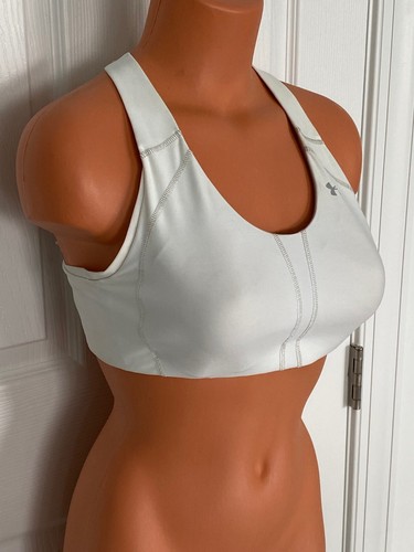 Under Armour Racerback Hi-impact Armour Bra Wire Free Sports Bra 1233075/76 NWT - Picture 15 of 30