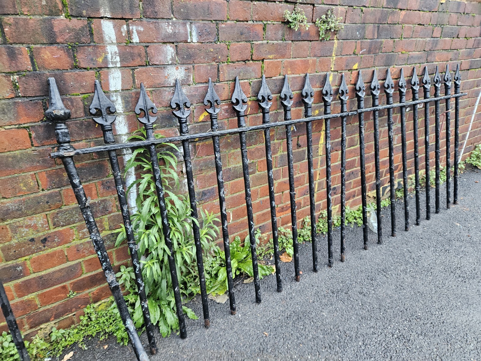 Vintage Cast Iron Railings eBay
