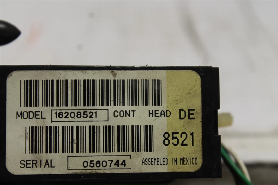  Chevrolet Cavalier 1995-97 aire acondicionado temperatura calor control climático 16208521 OEM 337 1B5-B5 Foto 3 de 4