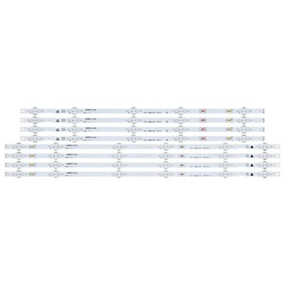 8pcs LED strips For PHILIPS 55PFL5601/F7 55W5S1P 55W6S1P E128280 55PFL5402/F7