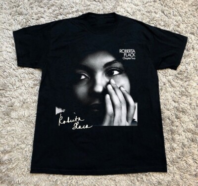 Roberta Flack Chapter Two Signature Black All Size T-Shirt AR945