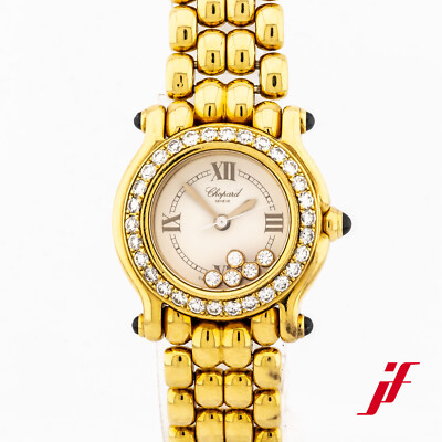 Uhr Chopard Happy Sport 27/6149-23 18K Gelbgold Saphire