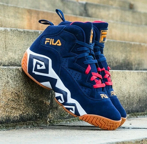 dronken Alcatraz Island snorkel NEW FILA CLASSIC LIMITED EDITION JAMAL MASHBURN MB NAVY SUEDE BASKETBALL  SNEAKER | eBay