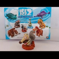SCRAT - L'ERA GLACIALE 2 figure sorpresina ovetto Kinder Merendero Ferrero  2006