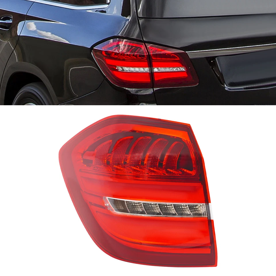 Left Outer Tail Light for 2017-2019 Mercedes-Benz GLS450 GLS550 GLS63 AMG Foto 3 de 4