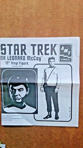 Vintage Star Trek Doctor Leonard McCoy Model Kit - Picture 7 of 9