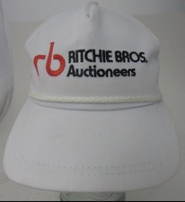 VTG trucker hat baseball cap RITCHIE BROS AUCTIONEERS K-Products Made in USA A10