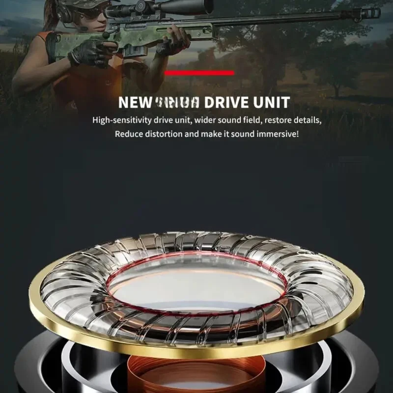 Gaming Headsets Stereo Computer Large Headphones For Gaming PS4 PS5 XBOX Switch - Image 3 of 4