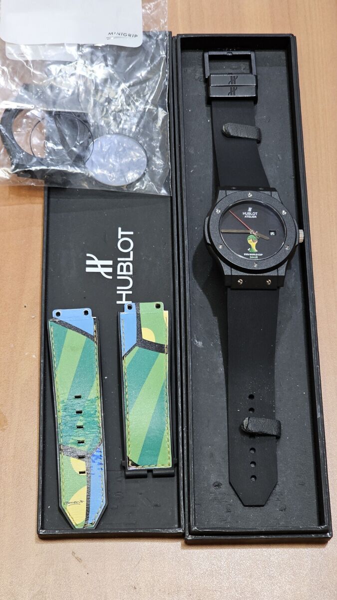 Hublot Atelier Fifa World Cup Brazil 2014 Black Dial Watch Hublot Atelier Fifa World Cup Brazil 2014 Black Dial Watch