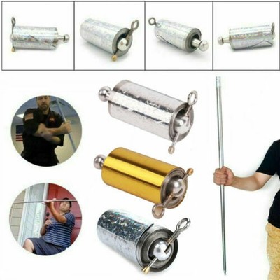 Zauberstab Martial Arts Metall Magic Pocket Staff Edelstahl Tragbarer Stab 1.1M