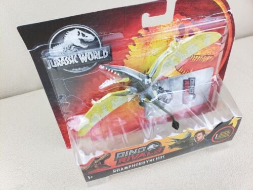 Jurassic World Dino Rivals con tarjeta RHAMPHORHYNCHUS dinosaurio Mattel PKGDSTRS - Imagen 2 de 8