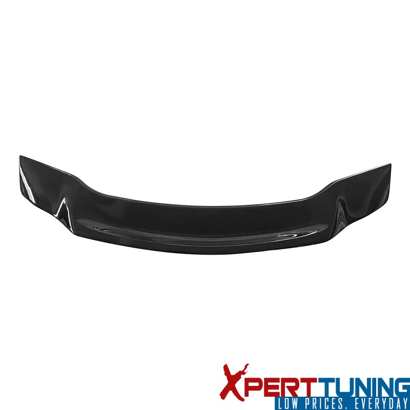 Fits 13-15 Honda Civic R Style Rear Trunk Spoiler Lip Decklid Gloss Black ABS Foto 2 de 4