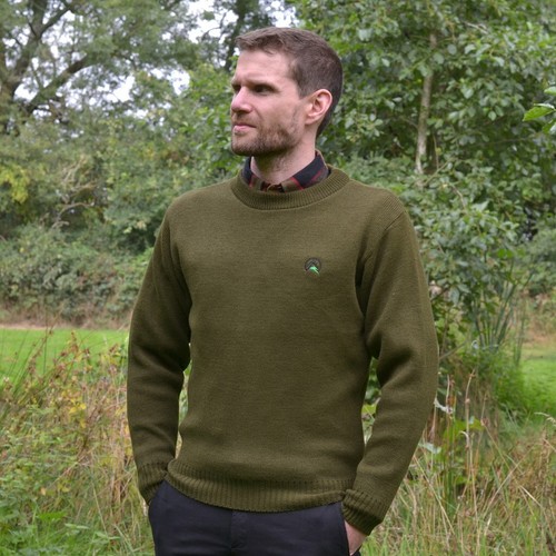Ridgeline Round Neck Knitted Sweater 