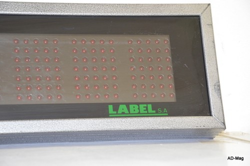 Bandeau Affichage Panneau Lumineux - 420 LED Rouge - LABEL sa - occasion - Photo 2/10