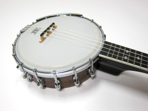 BANJO BANJO VINTAGE EFFETTO ORO UNICO RETRO APERTO RETRO APERTO EFFETTO INVECCHIATO UKE - Foto 4 di 4