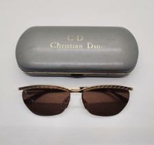 Christian Dior Women sunglasses - brown lenses - Germany - Medium - 80's