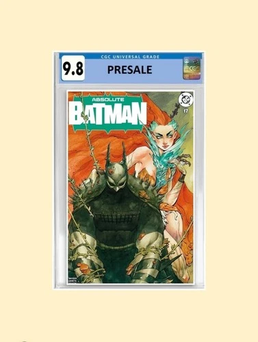 PRESALE Absolute Batman #17 CGC 9.8 Graded Chuma Hill Limited Edition Variant