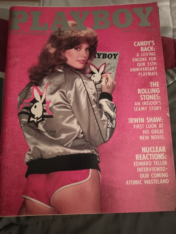 Play Boy Magazine August 1979 Candy's Back