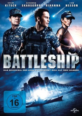 BATTLESHIP  (DVD 2012)  Liam Neeson, Taylor Kitsch, Rihanna  ACTIONTHRILLER