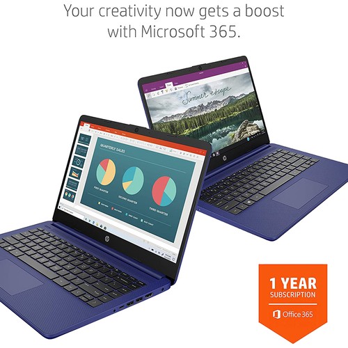 HP 14" HD PC Laptop, AMD 3020e, 4GB RAM/64GB OPEN BOX + 1 Year Warranty Pack - Picture 7 of 12