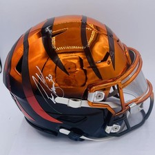 Chase Brown Cincinnati Bengals Custom Chrome 2 Tone Midi Midsize Flex Beckett