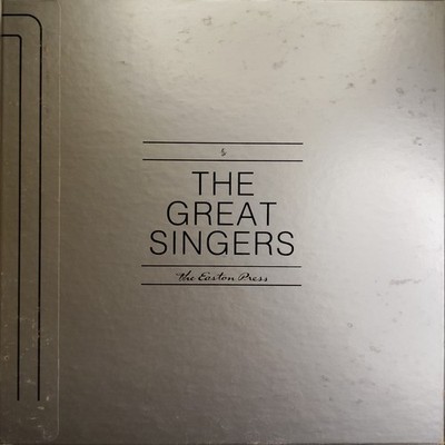 The Easton Press The Great Singers The Vocal Groups Vol I 1983 4xLP Box Set VG+