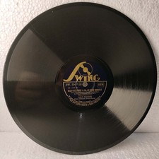 D. GILLESPIE - CHARLIE PARKER Swing SW. 304 JAZZ 78 RPM RECORD 1945 Salt Peanuts