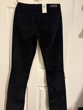 Calvin Klein 8x34 Corduroy Pants Women black *Soft & Stylish* NWT