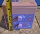 Vtg RARE HTF 1980s Sanrio Tweedle Dee Dee Jewelry Trinket Box Pink Bears Hearts — photo 8