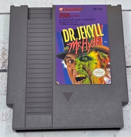 Dr. Jekyll and Mr. Hyde (Nintendo NES, 1989) Authentic - Tested & Cleaned  Loose