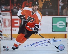 Andreas Lilja Philadelphia Flyers Signed Photo File 8x10 Pic Autograph
