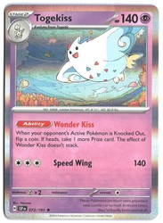 Togekiss 072/191 Holo Rare Surging Sparks