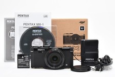 Shot:1495 Near MINT PENTAX MX-1 Black 12.0 MP Digital Camera From JAPAN