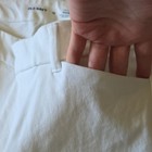 Old Navy Pixie High-Rise White Dress Pants, Solid Flat Front, Pockets — photo 4