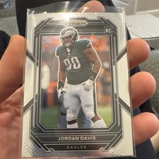 2022 Panini Prizm - Rookies Jordan Davis #371 Silver Prizm (RC)