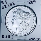 1889 MORGAN SILVER DOLLAR HI GRADE GENUINE U.S. MINT RARE COIN 8813
