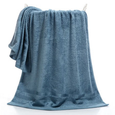 1 Pcs Luxury Bamboo Cotton Towel   Natural, Sustainable, Hypoallergenic, Highly