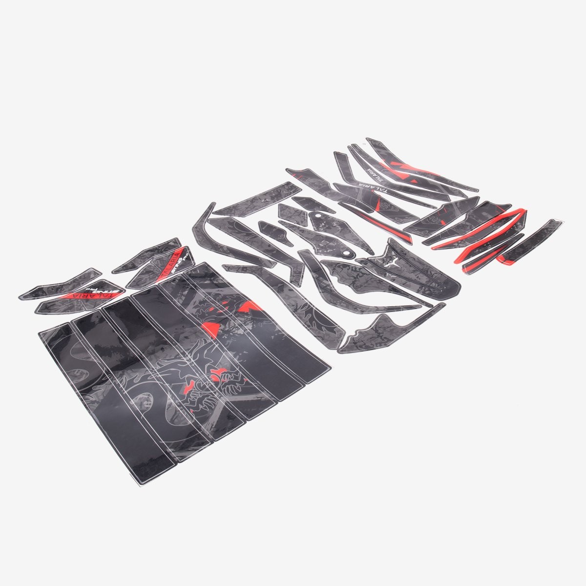 Motorcycle Talaria Graphic Kit Dark Vein Dragon Red STCKR301 Easy Installation