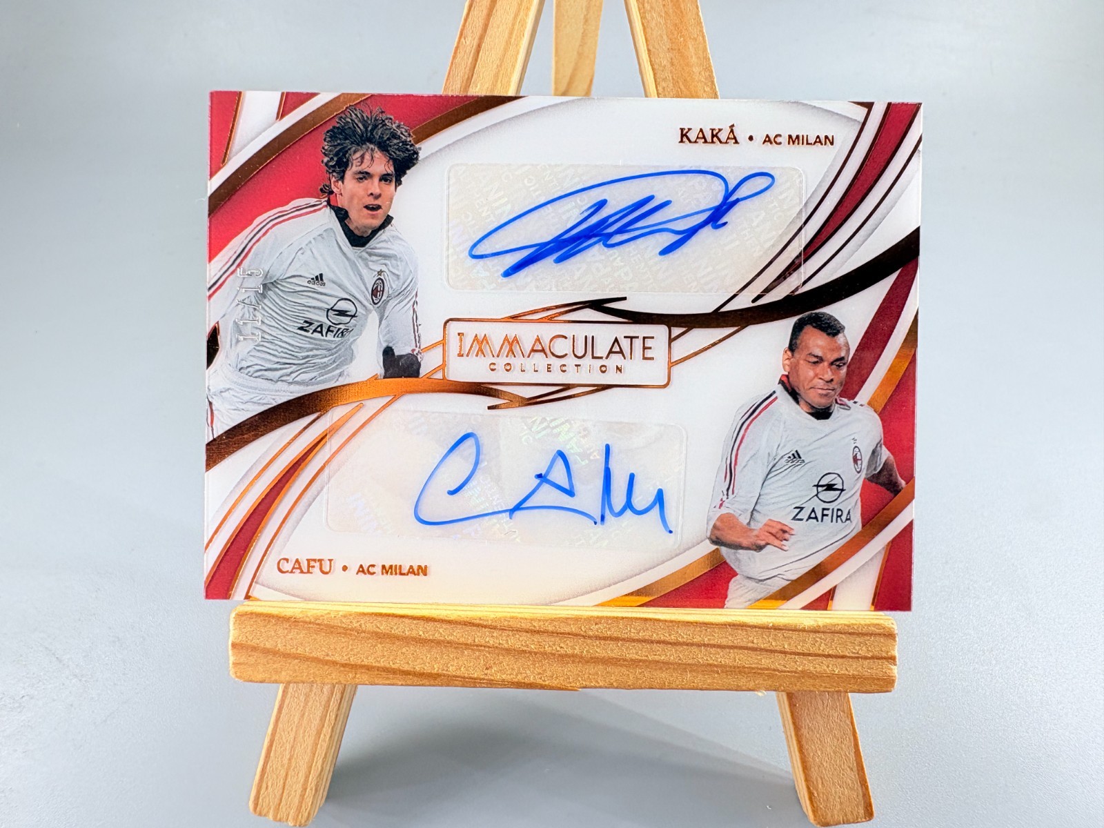 2022-23 Immaculate AC Milan Kaka Cufu Dual Auto 11/15