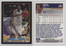 2003-04 Topps Chrome Black Refractor /500 Andre Miller #24