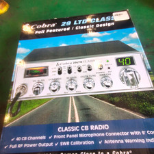 Cobra 29 LTD Classic 40-Channel CB Radio ANL Delta Tune SWR Cal FCC ID