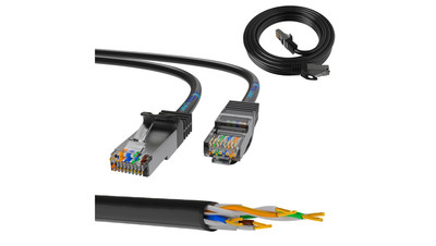 5902560367584 Patchcord LAN Miedź Kabel sieciowy skrętka Extralink Kat.5e FTP 0.