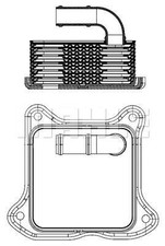 Enfriador de aceite MAHLE, aceite de motor CLC 2 000S