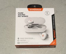 HyperGear Wireless Bluetooth In-Ear Earbuds White 
