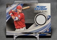 Josh Jung Black /199 Major League Materials Jersey Patch Relic Rookie 2023 Topps
