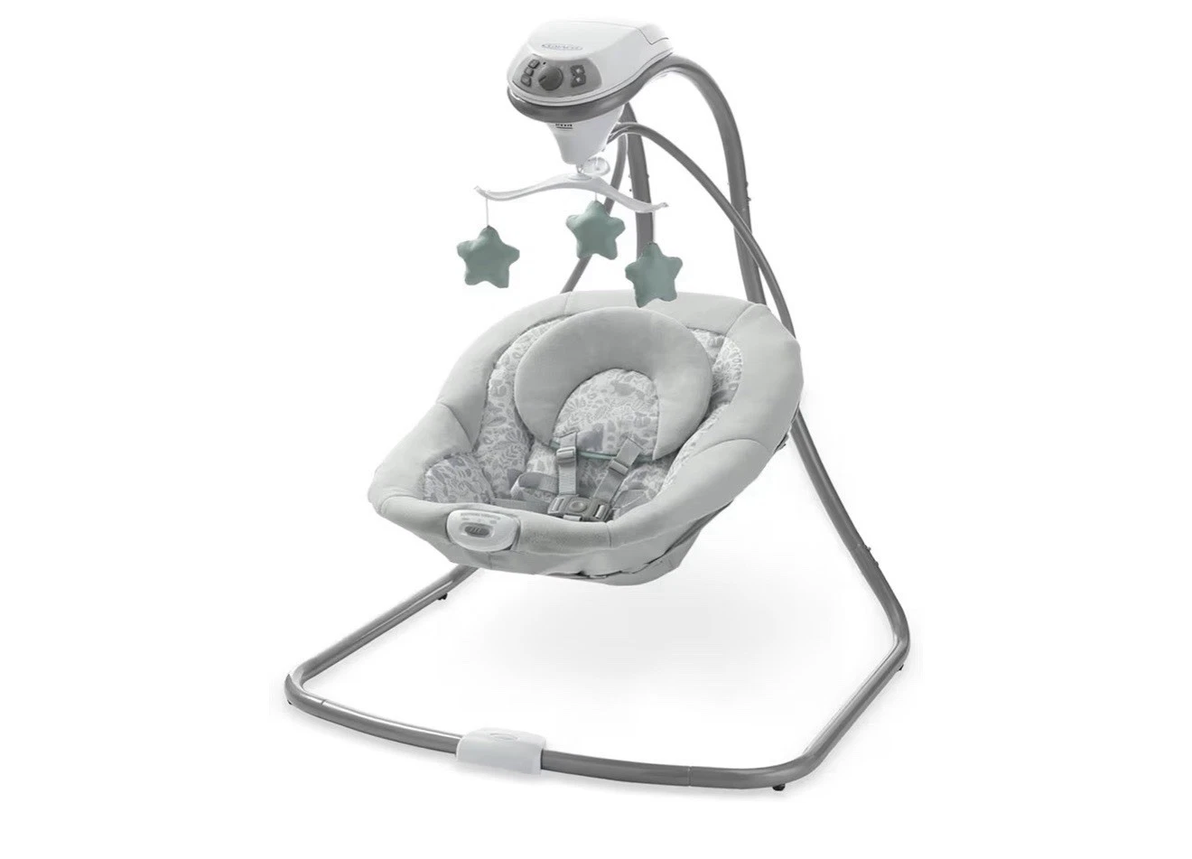 Graco SimpleSway Swing | 6 Speeds, 15 Songs, Cozy Seat-SEALED IVY FASHION