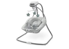 Graco SimpleSway Swing 6 Speeds, 15 Songs, Cozy Seat-SEALED IVY FASHION