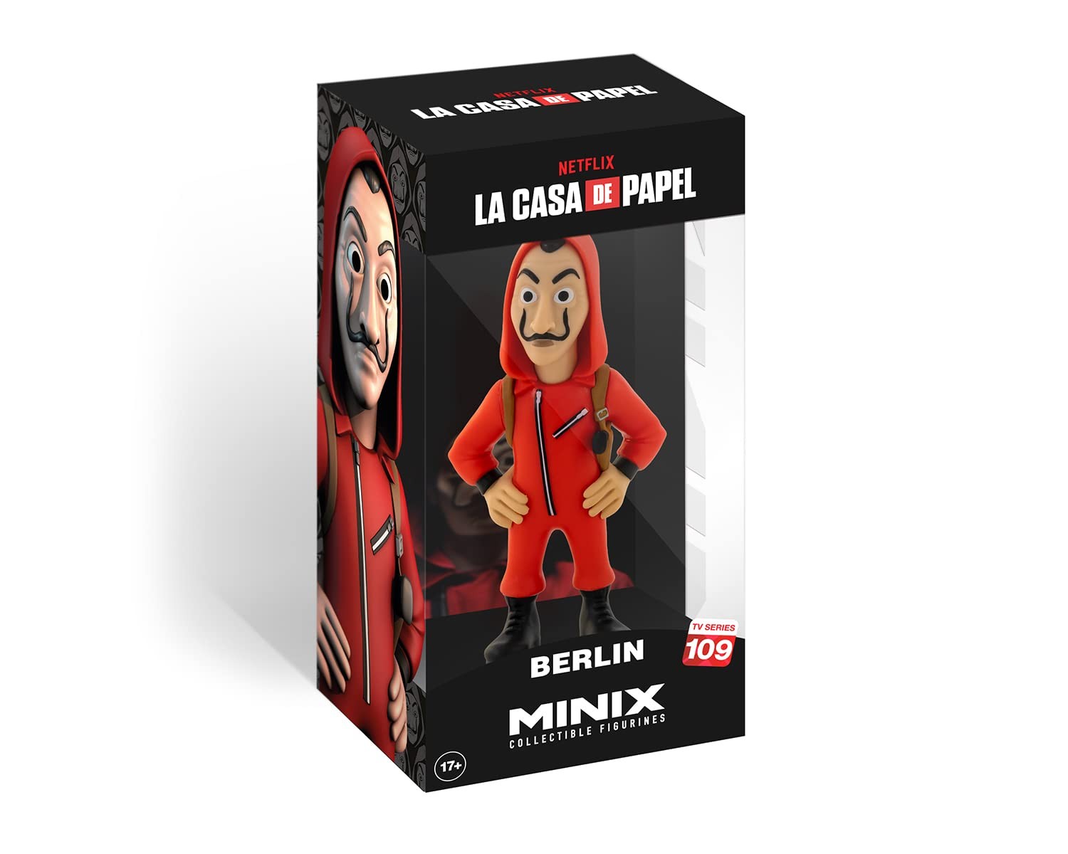 Mego Money Heist Berlin with Mask MINIX Vinyl Figure 6290₽