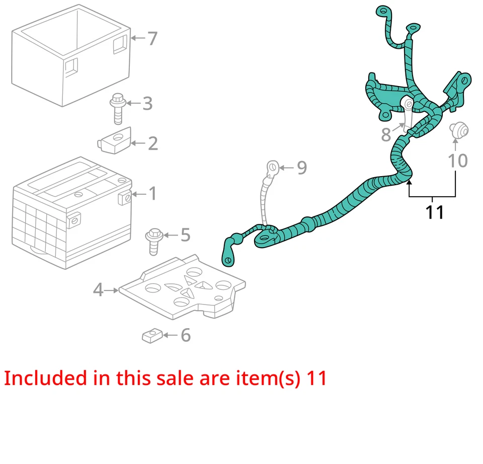 Arnés Buick Rendezvous 2002 ASM ENG WRG 10323104 - NUEVO FABRICANTE DE EQUIPOS ORIGINALES 10323104 Foto 2 de 3
