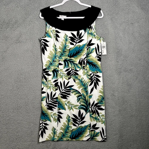 Abito Alyx Limited Shift tropicale senza maniche con cerniera sul retro